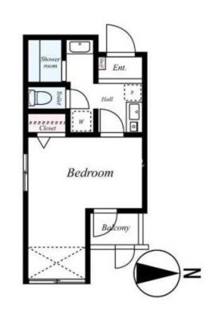 プレール東麻布の物件間取画像